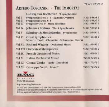 2CD Arturo Toscanini: Vol. 10: Italian Orchestral Music