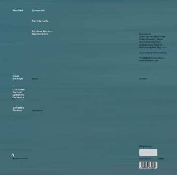 LP Arvo Pärt: Lamentate LTD | NUM