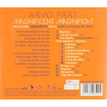 CD Arvo Pärt: Magnificent Magnificat