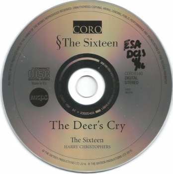 CD Arvo Pärt: The Deer's Cry