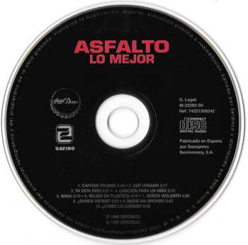 CD Asfalto: Lo Mejor