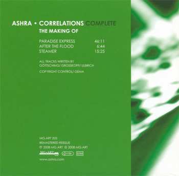 5CD/Coffret Ashra: Correlations Complete