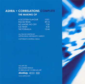 5CD/Coffret Ashra: Correlations Complete