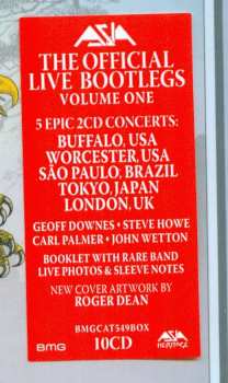 10CD/Coffret Asia: The Official Live Bootlegs Volume 1
