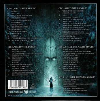 5CD/Coffret ASP: Weltunter (20th Anniversary Box-Set) LTD | NUM | DLX