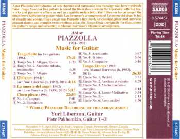 CD Astor Piazzolla: Music For Guitar