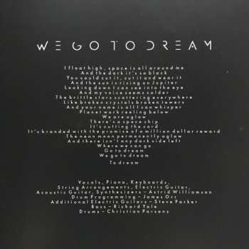 CD Astrid Williamson: We Go To Dream