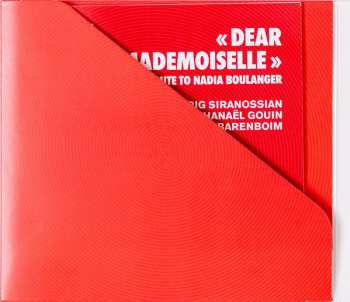 CD Daniel Barenboim: « Dear Mademoiselle » (A Tribute To Nadia Boulanger)