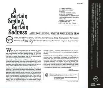 CD Walter Wanderley: A Certain Smile A Certain Sadness