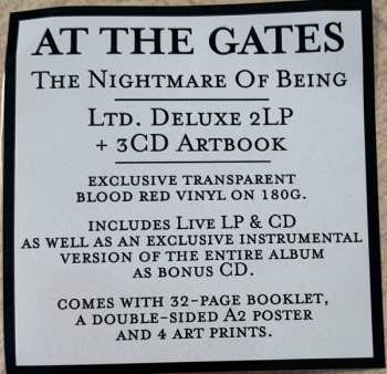 2LP/3CD/Coffret At The Gates: The Nightmare Of Being DLX | LTD | CLR