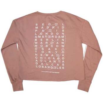Marchandises Ateez: Ateez Unisex Sweatshirt: Fellowship Map The Treasure Crop (back Print & Ex-tour) (small) S