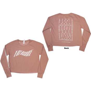 Marchandises Ateez: Ateez Unisex Sweatshirt: Fellowship Map The Treasure Crop (back Print & Ex-tour) (small) S
