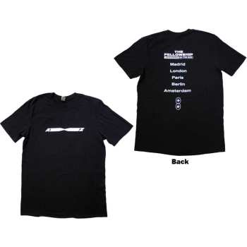 Marchandises Ateez: Ateez Unisex T-shirt: Fellowship Tour Euro Logo (back Print & Ex-tour) (small) S