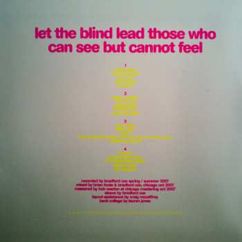 2LP Atlas Sound: Let The Blind Lead Those Who Can See But Cannot Feel