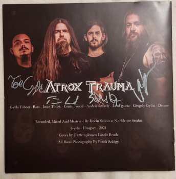 CD Atrox Trauma: On The Line Of Nothing And Something