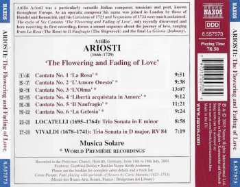 CD Attilio Ariosti: "The Flowering And Fading Of Love" (Six Cantatas)