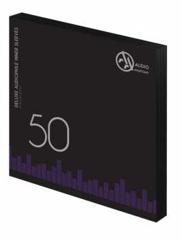 Technique audio Audio Anatomy Vnitřní antistatické obaly Deluxe Audiophile Černé 50ks