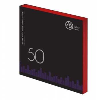 Technique audio Audio Anatomy Vnitřní antistatické obaly Deluxe Audiophile Červené 50ks