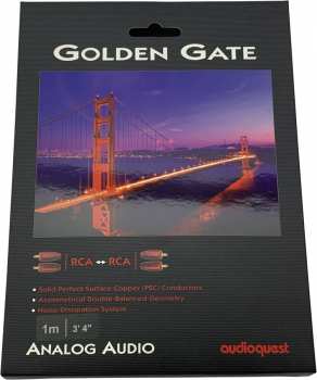 Technique audio Audioquest Golden gate RR - audio kabel 2 x RCA - 2 x RCA 0,6m