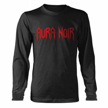 Merch Aura Noir: T-Shirt à manches longues Logo Aura Noir