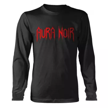 T-Shirt à manches longues Logo Aura Noir