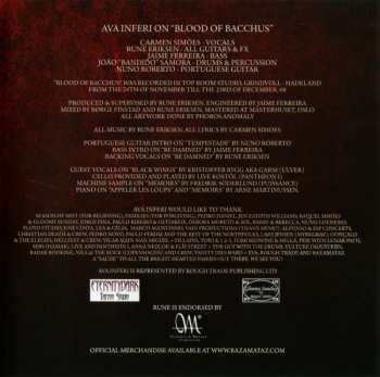 CD Ava Inferi: Blood Of Bacchus