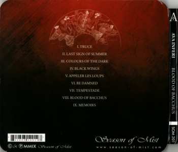 CD Ava Inferi: Blood Of Bacchus