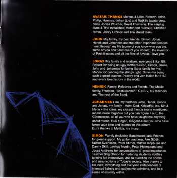 CD Avatar: Thoughts Of No Tomorrow