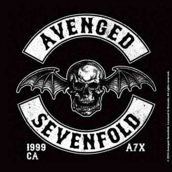 Merch Avenged Sevenfold: Sous-verre Deathbat Crest Individual