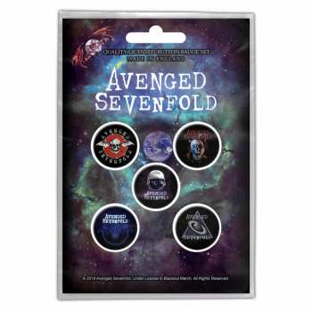 Merch Avenged Sevenfold: Ensemble de plaques The Stage 