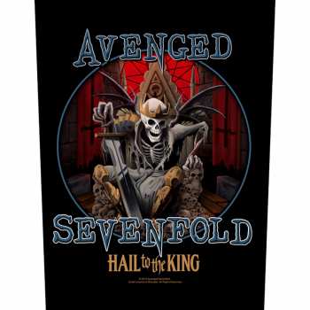 Merch Avenged Sevenfold: Décoration arrière Hail To The King 