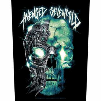 Merch Avenged Sevenfold: Décoration arrière Mechanical Skull 