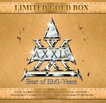3CD/Coffret Axxis: Best Of EMI-Years (Limited Gold Box) LTD