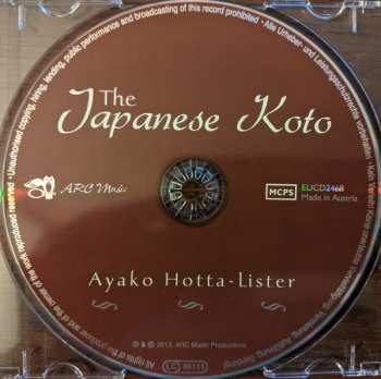 CD Ayako Hotta-Lister: The Japanese Koto