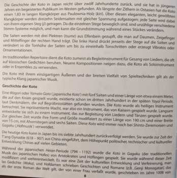 CD Ayako Hotta-Lister: The Japanese Koto