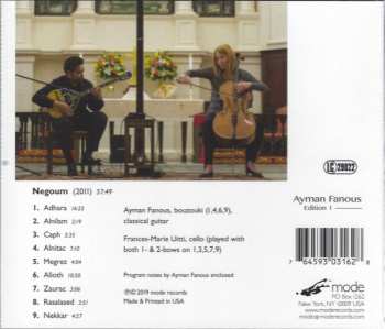 CD Frances-Marie Uitti: Negoum