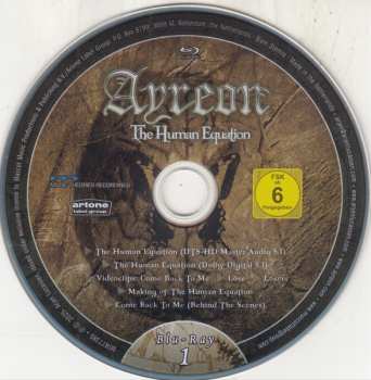 3CD/2Blu-ray Ayreon: The Human Equation DLX