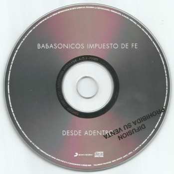 CD Babasonicos: Impuesto De Fe