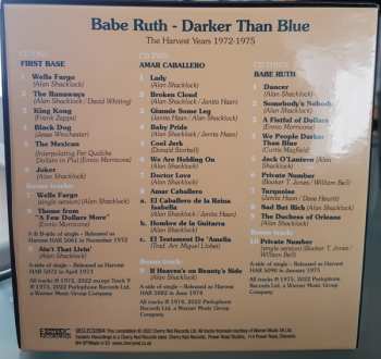 3CD/Coffret Babe Ruth: Darker Than Blue (The Harvest Years 1972-1975)