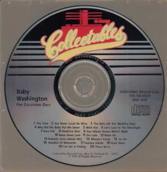 2CD Baby Washington: For Collectors Only