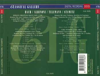 CD Johann Sebastian Bach: Concertos For Two Violins