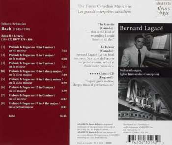 CD Johann Sebastian Bach: Das Wohl Temperierte Clavier = The Well-tempered Clavier : Book II = Le Clavier Bien Tempéré : Livre II (10-17) : BWV 879-886