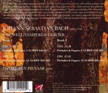 4CD/Coffret Johann Sebastian Bach: Bach: The Well-Tempered Clavier, Books 1 & 2