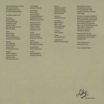 6CD/Coffret Johann Sebastian Bach: Bach Cantatas For Christmas