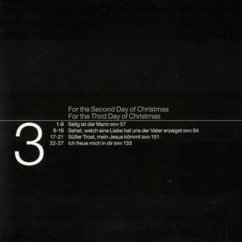 6CD/Coffret Johann Sebastian Bach: Bach Cantatas For Christmas