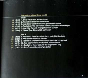 2CD Johann Sebastian Bach: Cantatas Vol. 1: City Of London