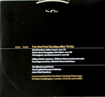 2CD Johann Sebastian Bach: Cantatas Vol. 1: City Of London