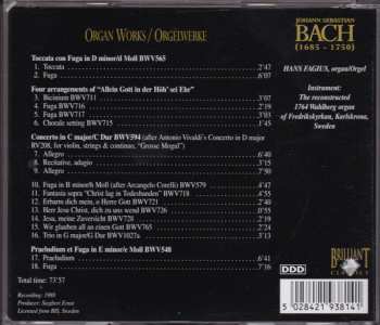 9CD/Coffret Johann Sebastian Bach: Organ Works Vol. II = Orgelwerke Vol. II