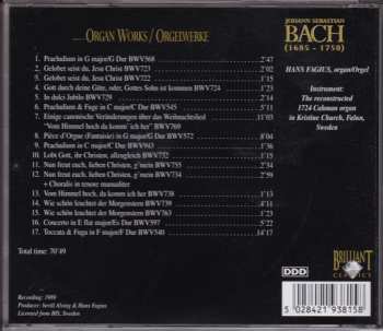 9CD/Coffret Johann Sebastian Bach: Organ Works Vol. II = Orgelwerke Vol. II
