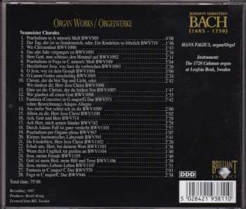 9CD/Coffret Johann Sebastian Bach: Organ Works Vol. II = Orgelwerke Vol. II